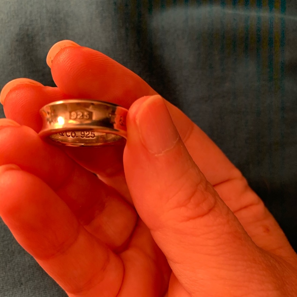 Tiffany & Co. sterling silver ring Size 6